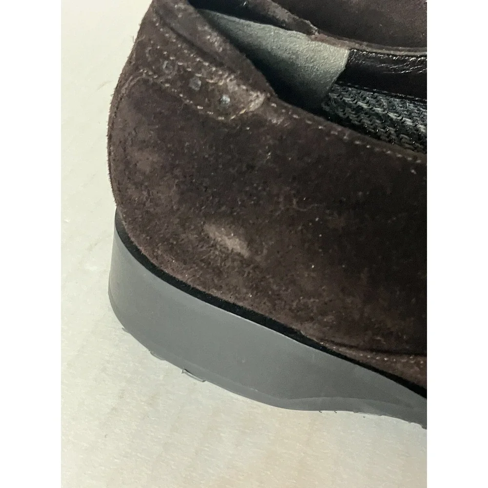 Bruno Magli Italian shoes 9.5 Brown‎ Suede never worn Women